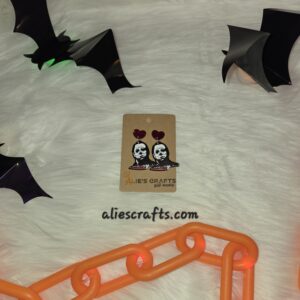 Michael Myers Halloween earrings