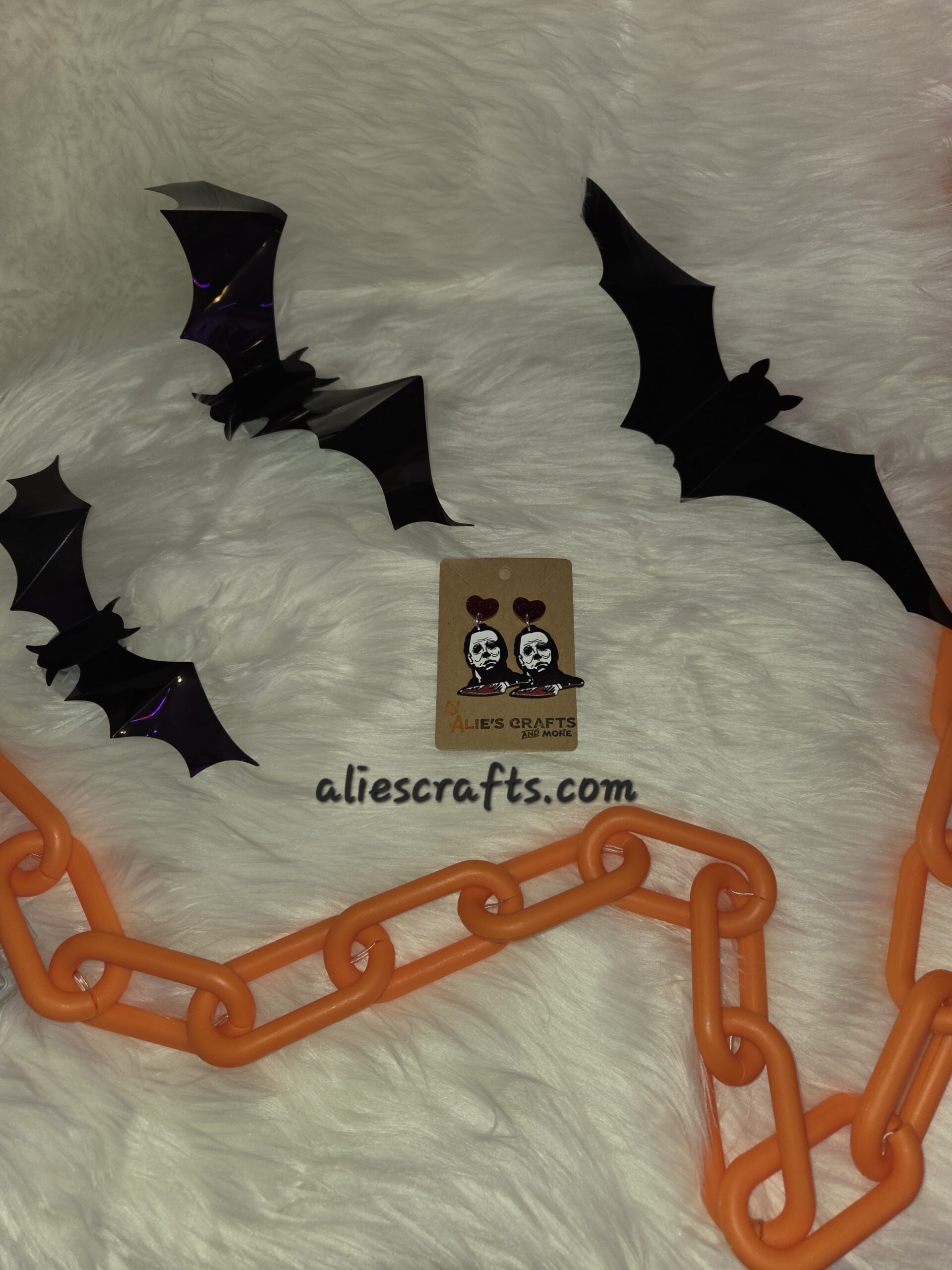 Michael Myers Halloween earrings - Image 2