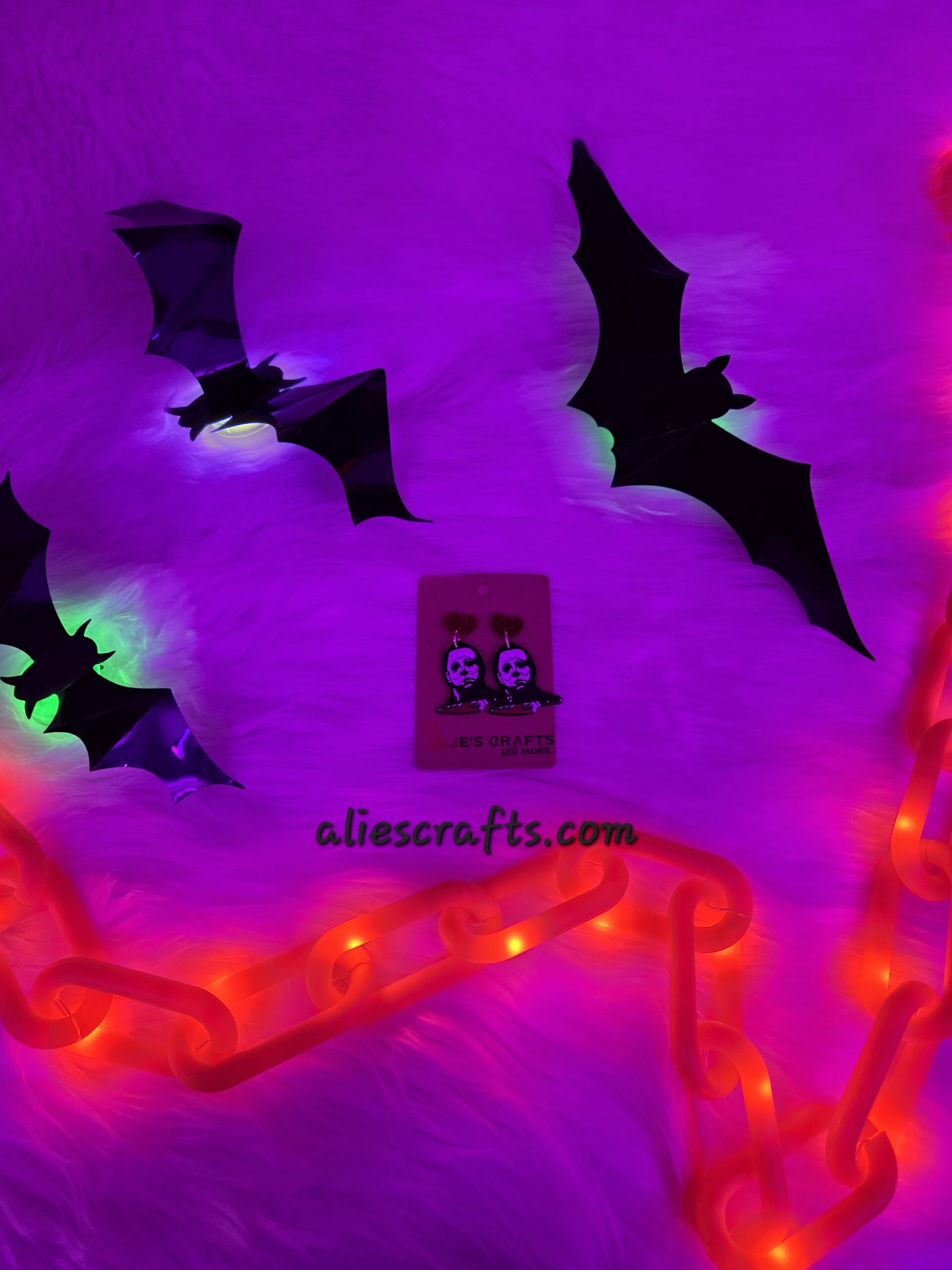 Michael Myers Halloween earrings - Image 3