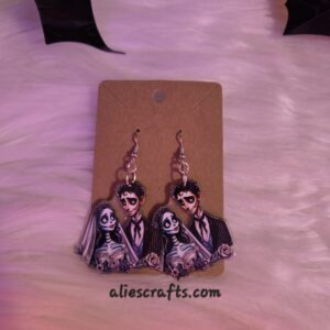 Corpse Bride earrings