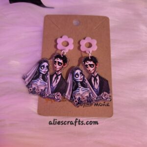 Corpse Bride earrings