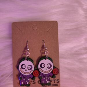 Barrel from night before Christmas earrings
