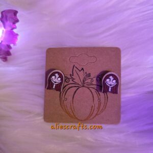 Sally wood earrings