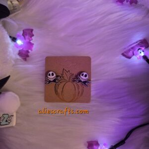 Jack wood earrings
