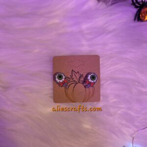 Eyeball earrings