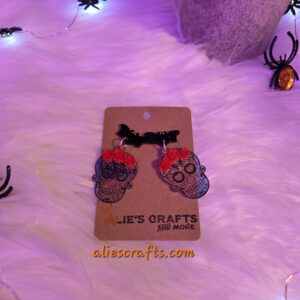 Sugar skull earrings