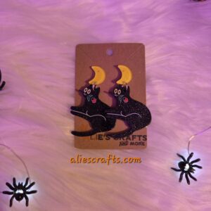 Cute cat earrings