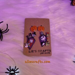 Jack and sally earrings