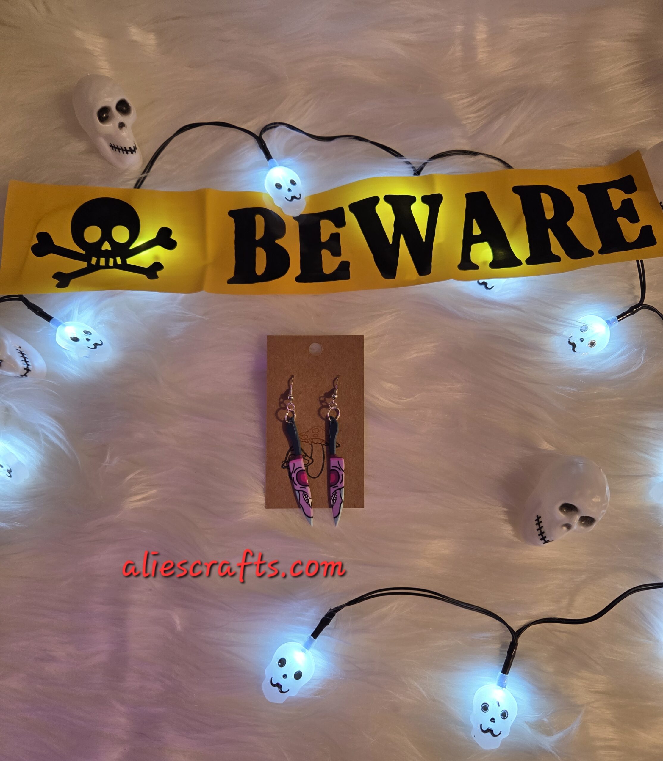 Skull killer earrings - Image 2