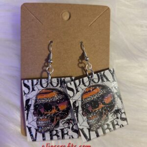 Spooky vibes earrings