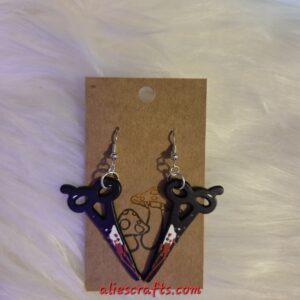 Scissor earrings
