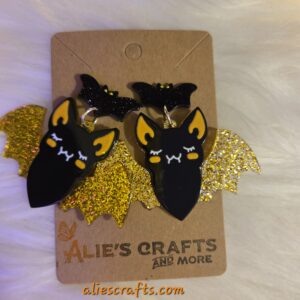 Bat earrings