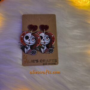 Jack and sally earrings