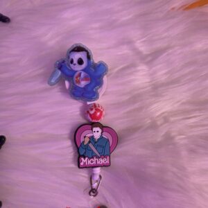 Carebear as Michael Myers badge reel