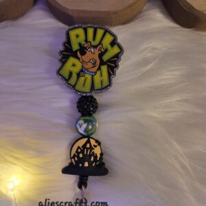 Scooby doo badge reel