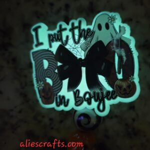 I put the boo in boujee badge