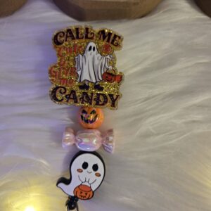Call me cute and give me candy badge