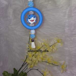 Shark car charm