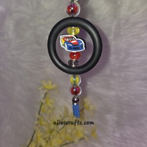 Nascar racing car charm