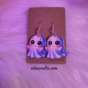 Ghost earrings