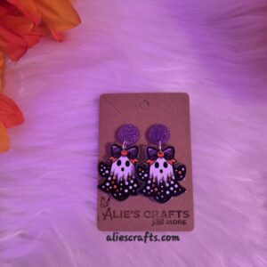 Addorable ghost earrings