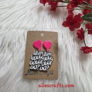 What would dolly do? Earrings