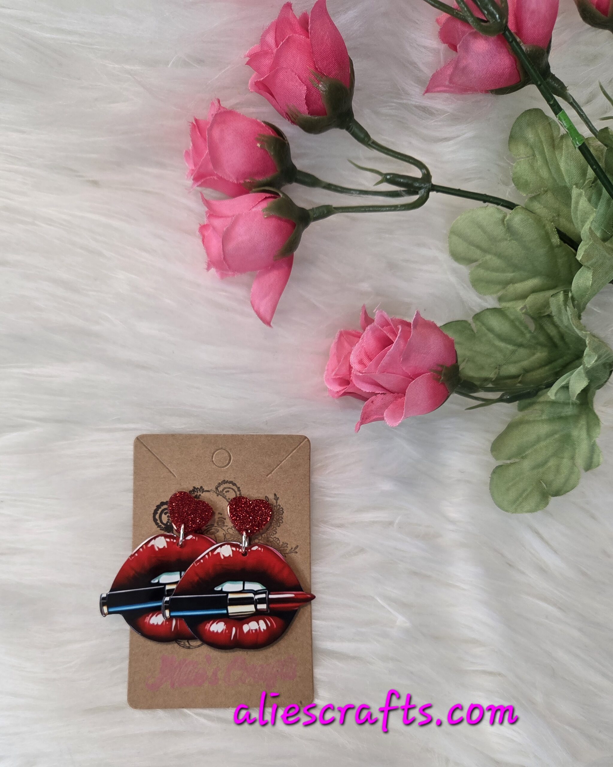 Lip earrings - Image 4