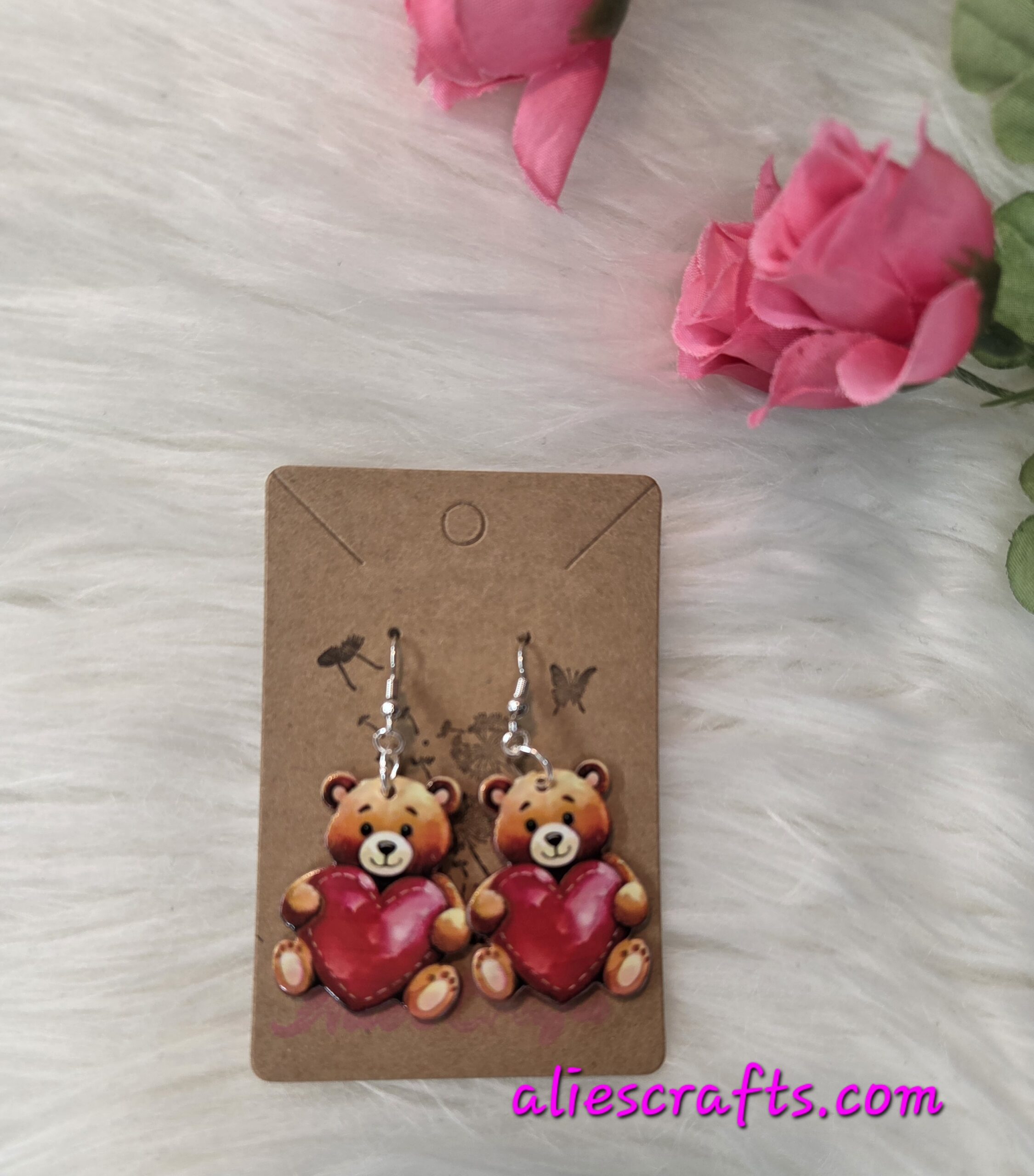 Teddy bear earrings - Image 3