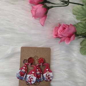 Gnome couple earrings