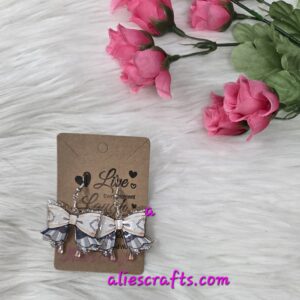 Bow earrings