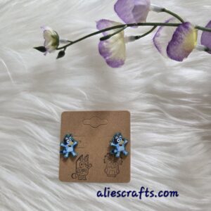 Bluey earrings