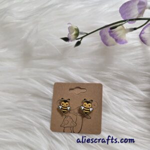 Bee earrings