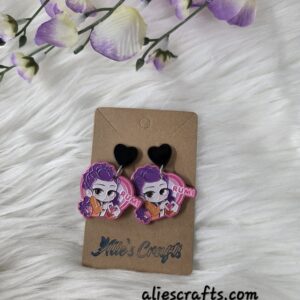 Rumi k pop demon hunter earrings