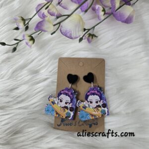 Rumi k pop demon hunter earrings