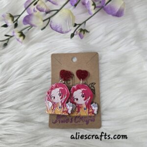 Romance k pop demon hunter earrings