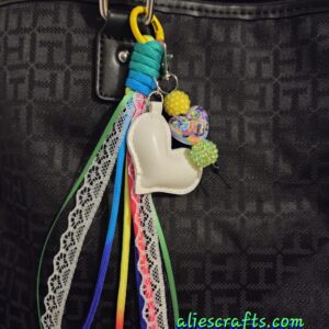 Lisa frank purse charm