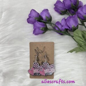 Hug me heart earrings