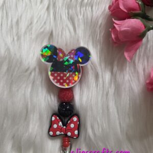 20260104_195707 Minnie mouse holographic badge