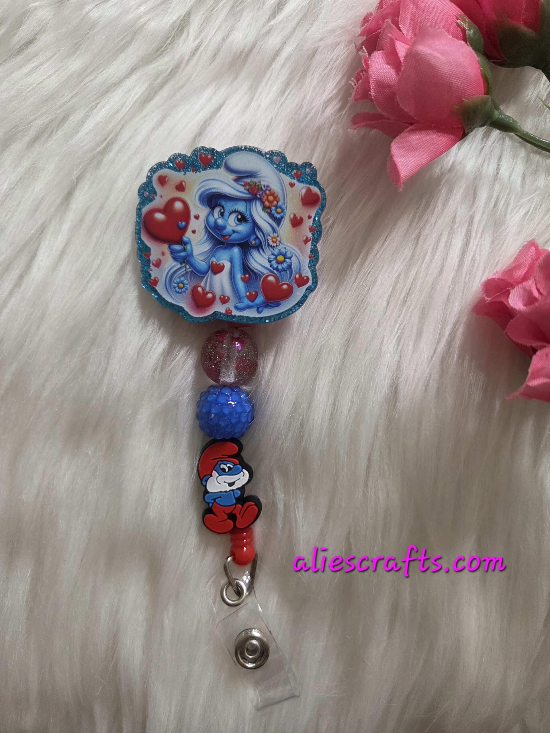 Smurfette badge