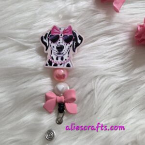 Heart sunglasses Dalmatian badge